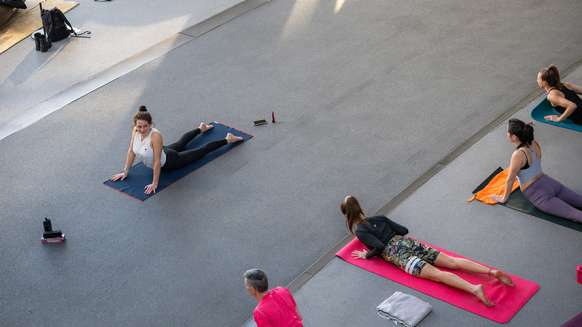 POP UP YOGA IN DER BMW WELT 澳洲幸运5是官方网站(官方)五福幸运彩票.