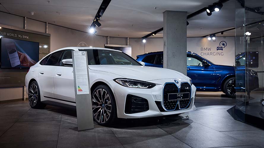Der BMW i4. Der BMW i4.