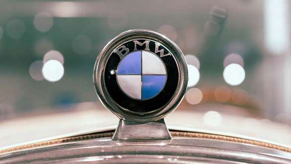 BMW Emblem 1917 BMW Emblem aus dem Jahr 1917 im BMW Museum
