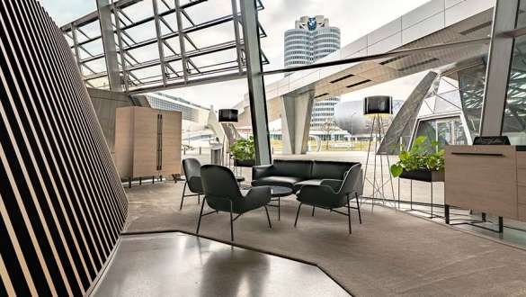BMW Individual Lounge BMW Individual Lounge mit Design-Möbeln in der BMW Welt