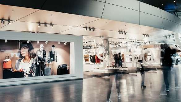 aussenansicht des bmw welt shops aussenansicht des bmw welt shops