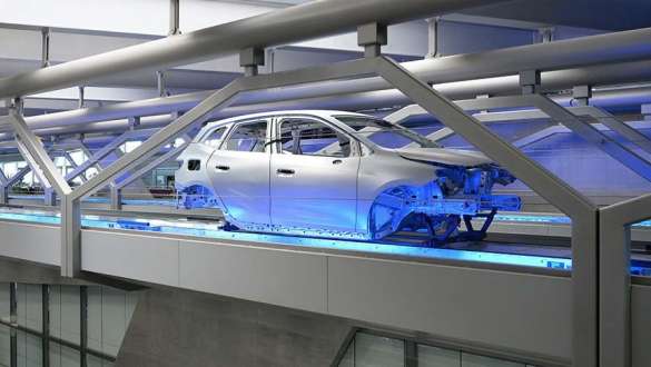 Focus guidance at the BMW plant Focus guidance at the BMW plant