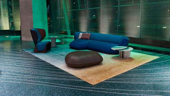 Creative Excellence Progressive Luxury exhibition space with design furniture in BMW Welt