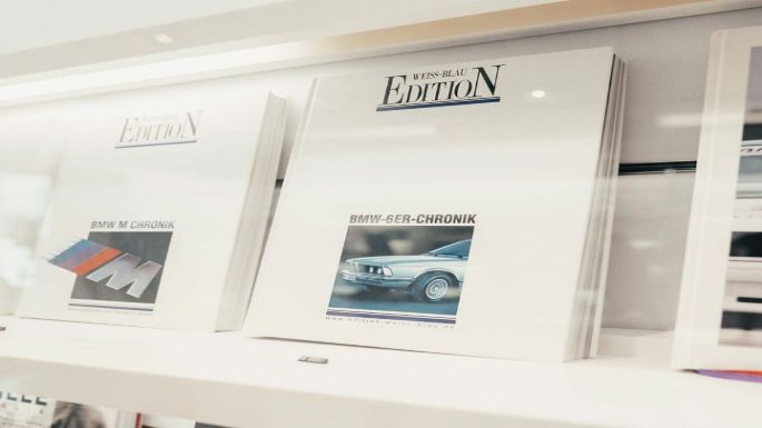 BMW Welt Shop BMW Welt Bücherauswahl